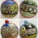 Custom home portrait ornament- housewarming, hostess gift, personalized keepsake from your photo by Cathie Carlson