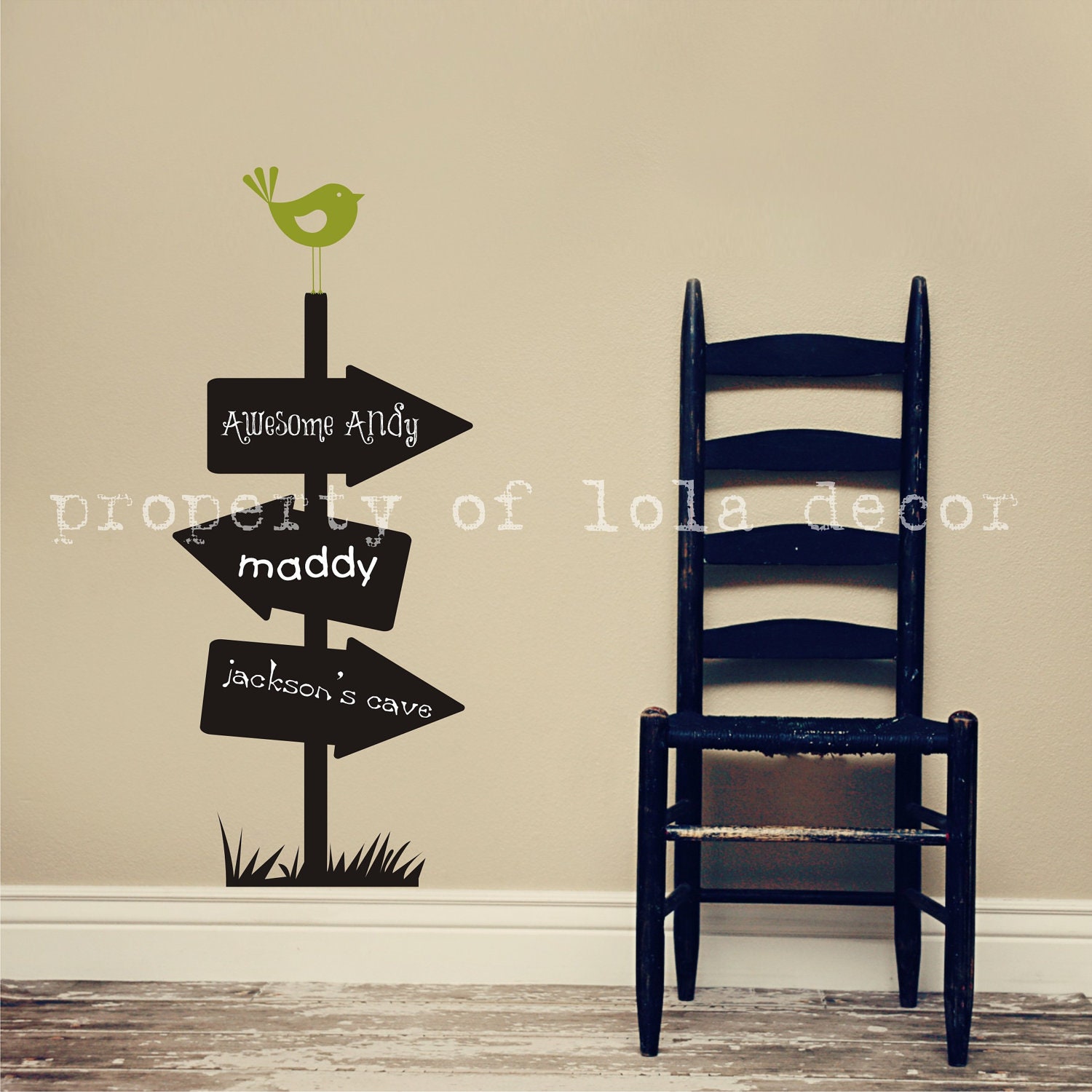 Items similar to CHALKBOARD ROOM SIGN family fun sign custom number