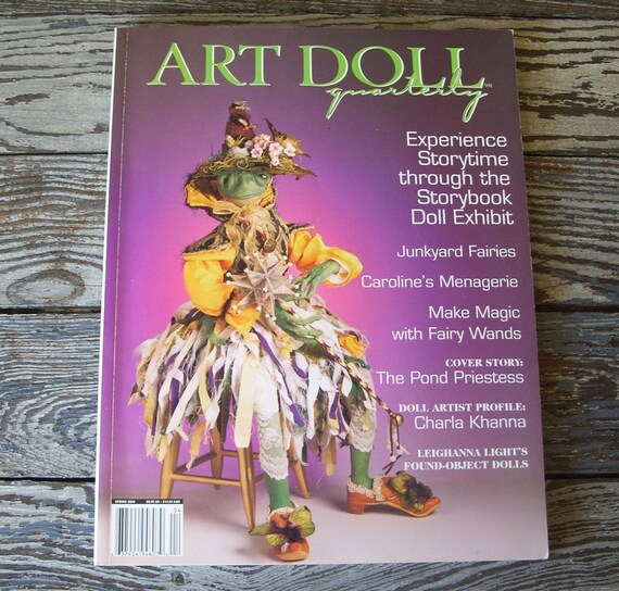 Art Doll Quarterly Magazine Spring 2004 by TinselandTrinkets
