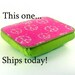 Small Peaceful Pink Lap Desk