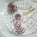 Hair Accessories Bobby Pins Pearly Purple Buttons Trio