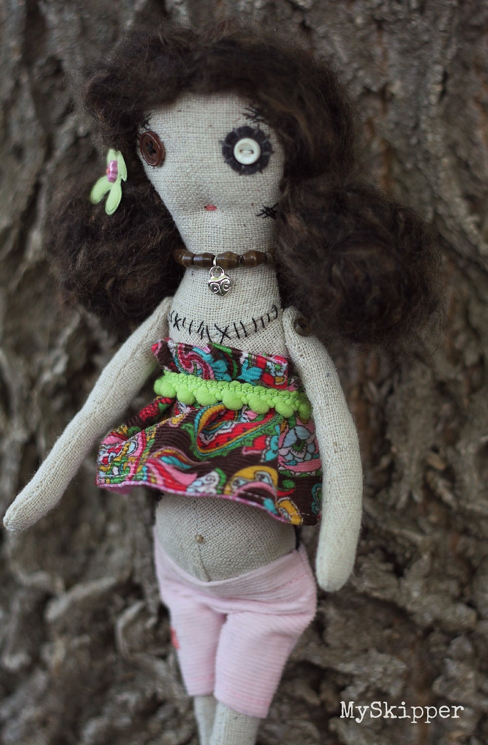 NONI Cute Pregnant Zombie Girl by myskipper on Etsy