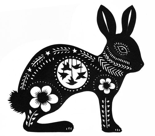 Keeping Her Dream Warm - 5 x 7 inch Cut Paper Art Print