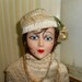 RESERVED FOR DIRA51 Rare Flapper Bed Doll Boudoir Doll 24" Nouvelle Vogue Art Deco Doll