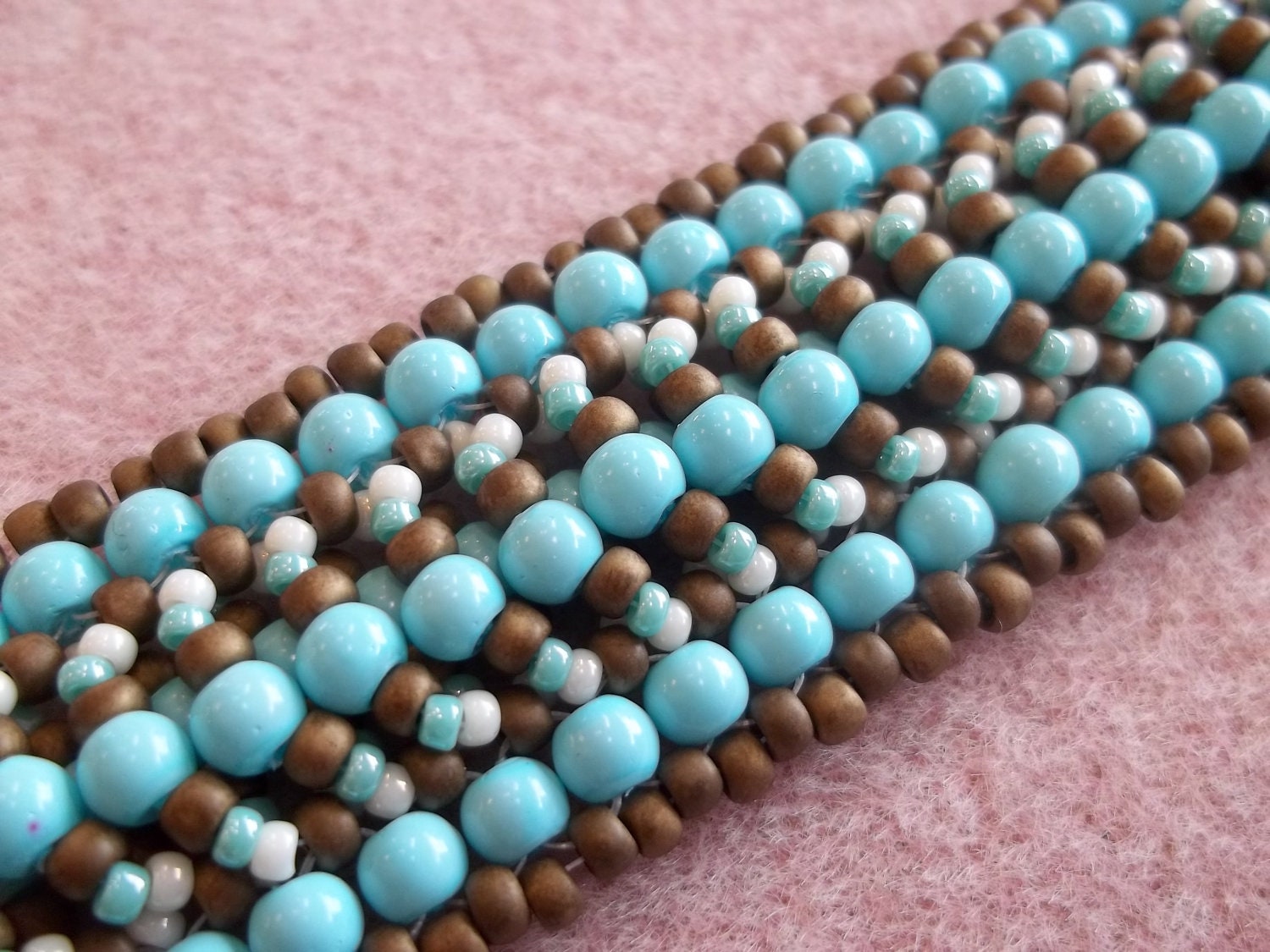 KIT Duvet Bracelet Turquoise Colors