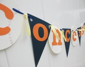 Concessions Baseball Party Banner - Orange Navy and White Il_170x135