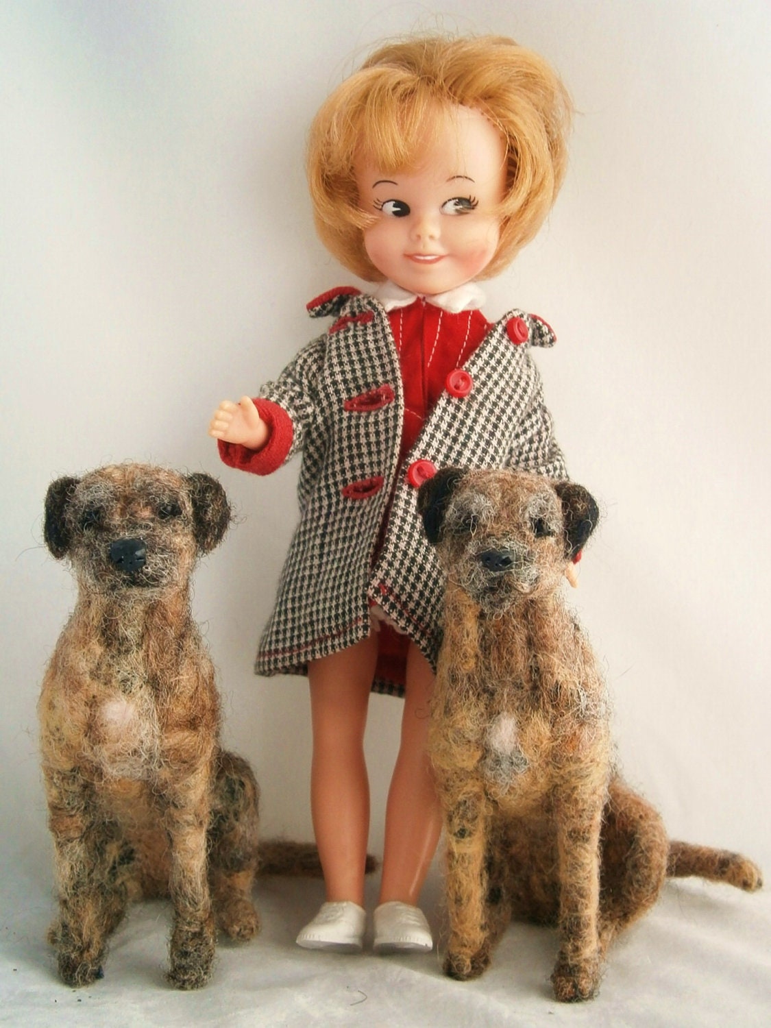 Custom Dog Sculpture /Needle Felted/ Pet Sculpture by FeltedFido