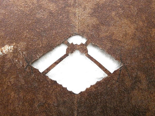 Vintage Japanese Stencil Family Crest Kamon Stencil D85