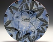 Ceramic Dessert Plate - Tropical Friends