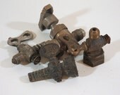 Vintage Gas Jets, Antique, Collection of Four