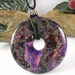 Sugar Plum Nursing Necklace - Grass Flower Jasper & Pyrite - Nursing Breastfeeding Necklace