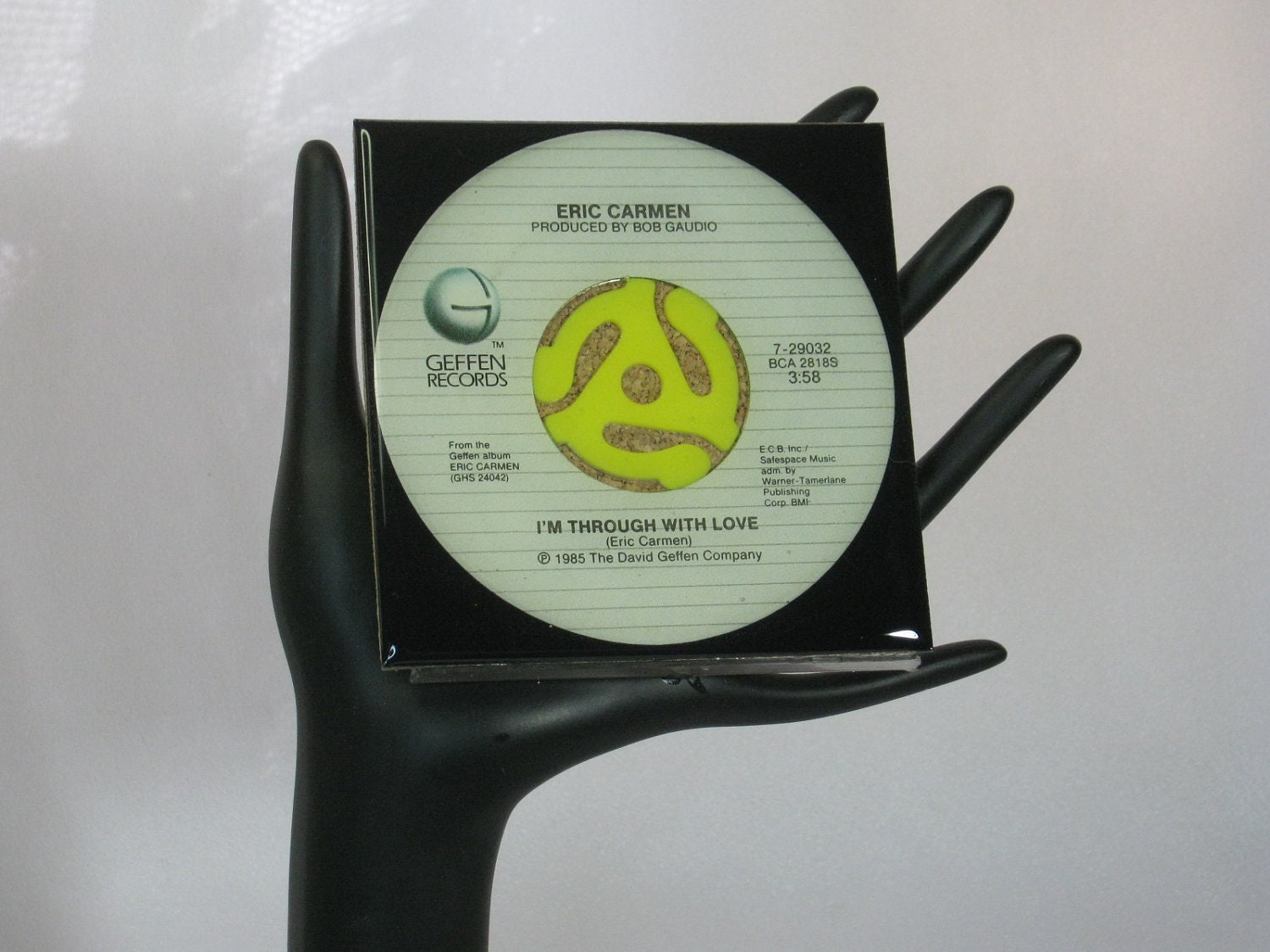 Eric Carmen (I'm Through With love)  Collectible Drink Coaster   4849