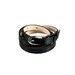 Black Patent Leather Skinny Belt