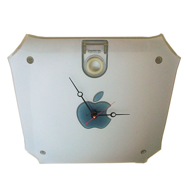 Apple Computer Power Mac G4 Side Cover Wall Clock. Apple Geek Gift. (H)
