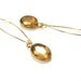 Autumn Topaz Dangle Earrings - Back to School Fall Fashion