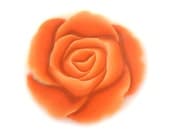 Polymer Clay Cane Orange Rose Millefiori Cane