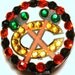 Chicago Blackhawks Rhinestone Embellished Retractable ID Badge Reel