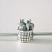 Knitting Basket Yarn and Needles Sterling Silver Pandora Style Bead