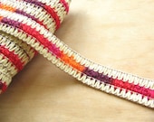 Vintage Trim Braid Edging - Raffia and Wool