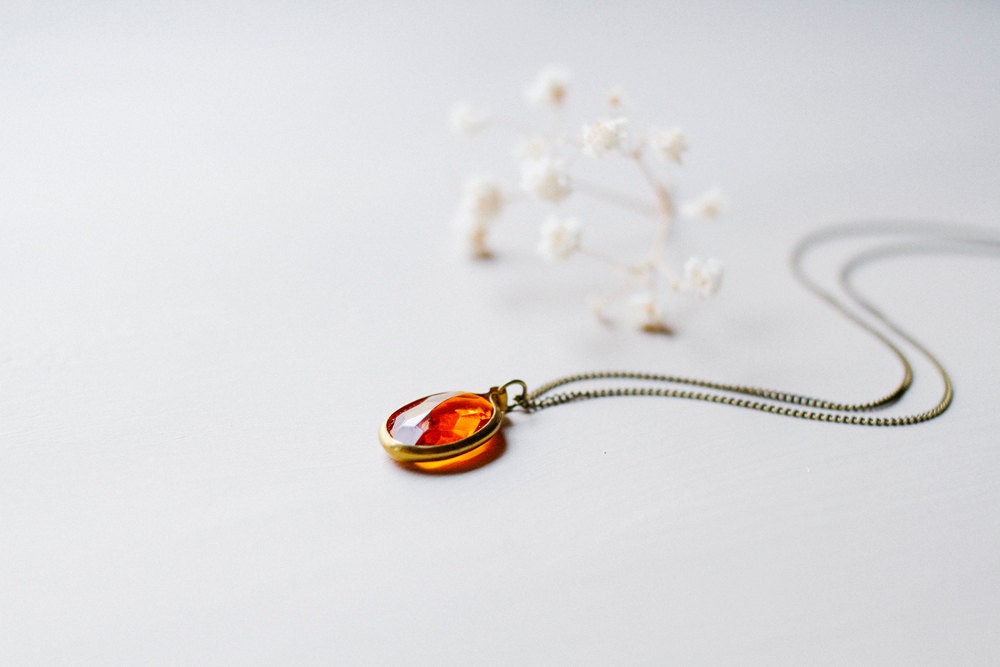 Limited - Amber Amulet necklace