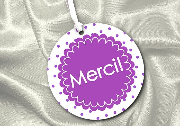 12 Favor Tags, Gift Tag, Wedding, Bridal Shower, Baby Shower, Birthday, 7 Colors to Choose From Il_570xn