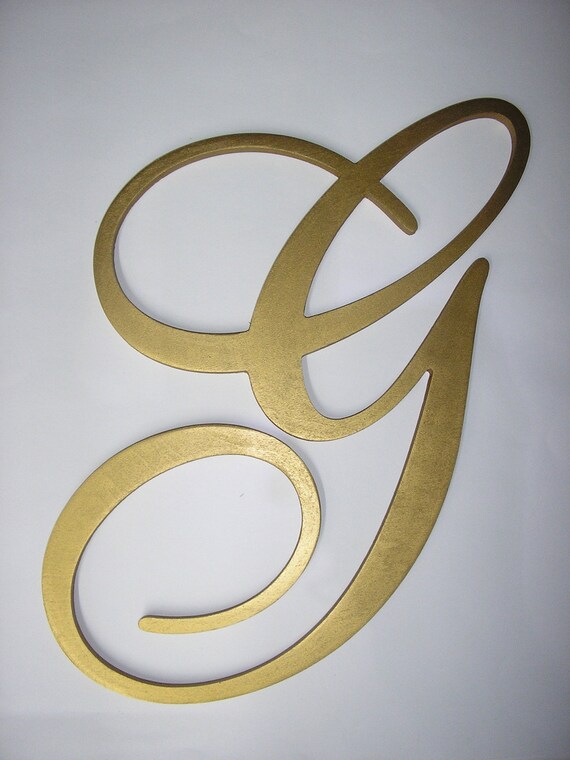 giant monogram