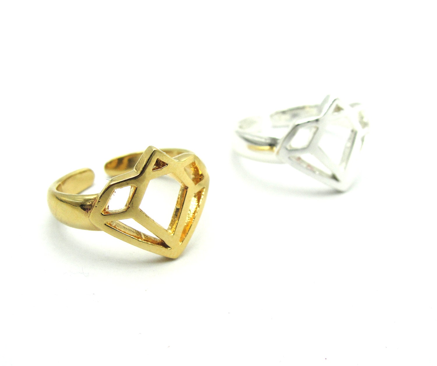 Diamond Shaped Ring