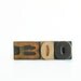 BOO Vintage Wood Letterpress Type Set