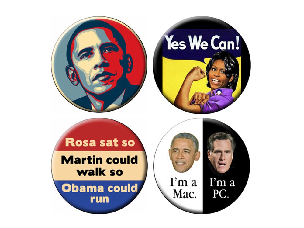 Obama Campaign Pin