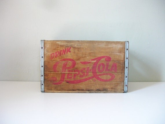 vintage pepsi cola crate by industrialrelic on etsy vintage pepsi cola crate by industrialrelic on etsy