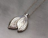 Hosta Leaves Pendant