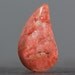 Orange Free Form Teardrop Jasper Druzy Gemstone - 35mm (3469)