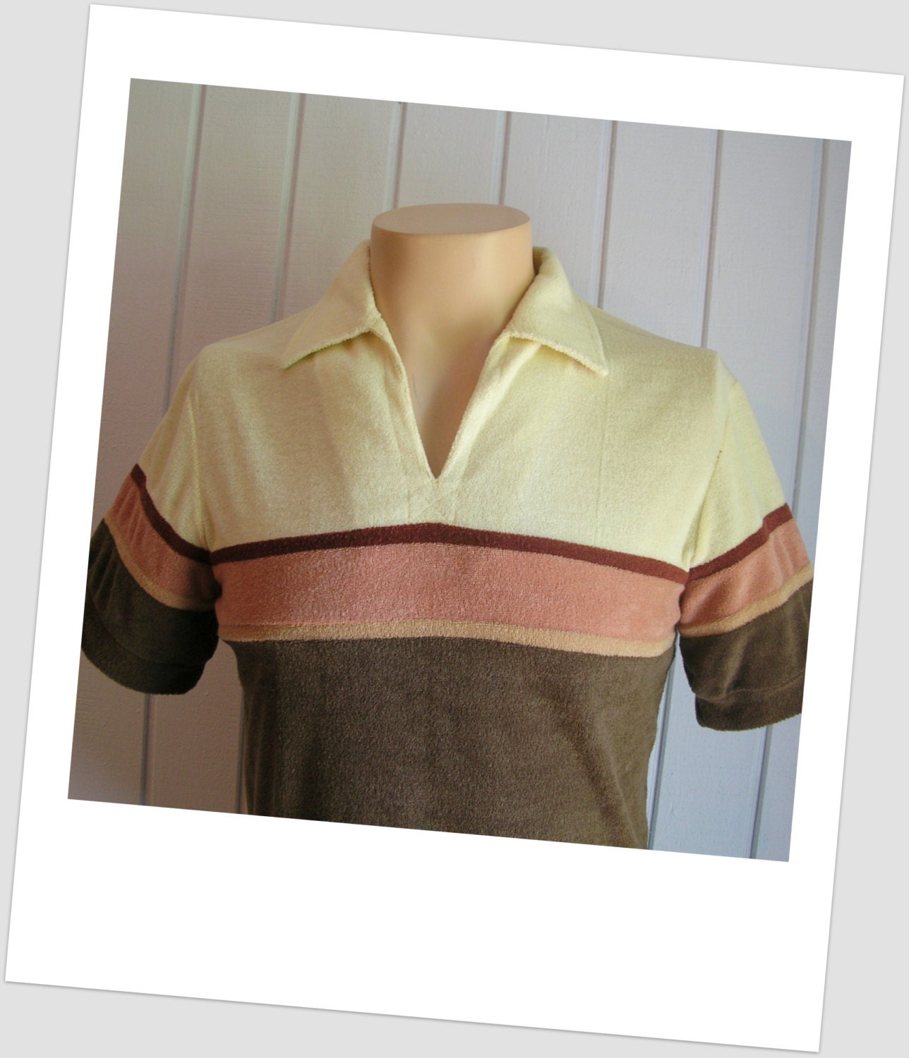 terry cloth shirt vintage