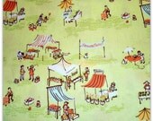 Cute Heather Ross Munki Munki, Farmers Market Fabric Not Clothing Panels