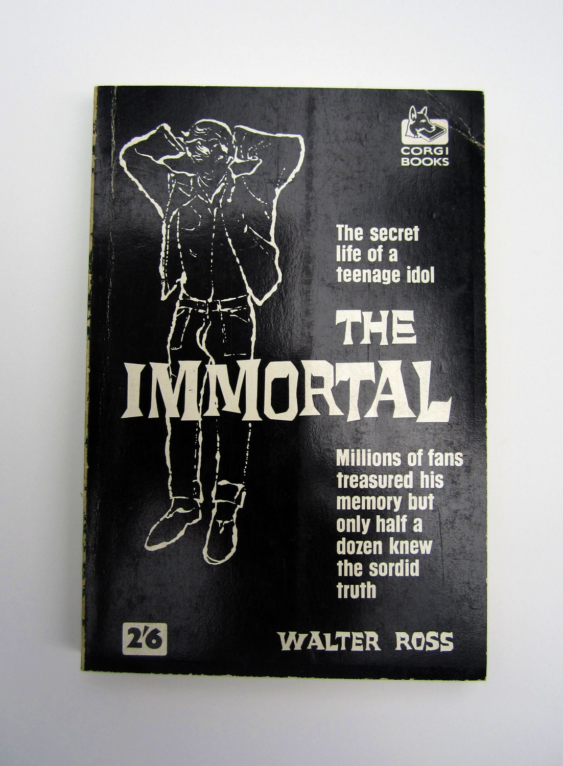 Andy Warhol - pre pop art cover - The Immortal by Walter Ross
