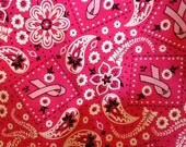 Pink Breast Cancer Awareness Dog Bandana Small Medium or Large