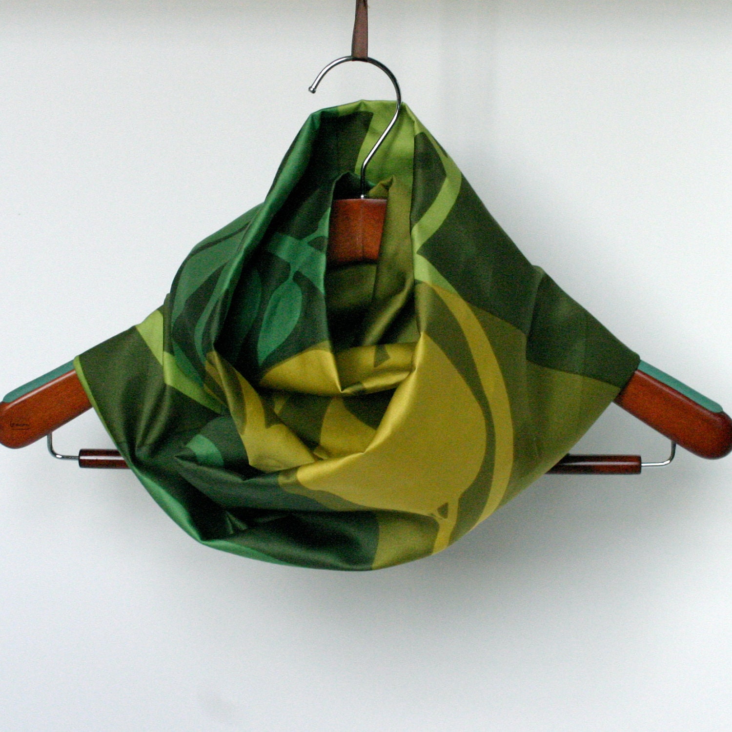 Emerald Infinity Scarf, Loop Scarf, Circle Scarf - Ready to Ship
