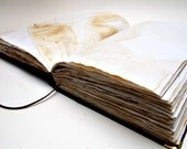 Vintage Style  Guest Book-  vintage style pages