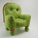 Lime Green Polka Dot Pincushion Chair