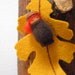 Waldorf Acorn Girl Ornament, Autumn, Fall, nature table, Oak leaf, acorn, brown, red, yellow, gold, acorn cap