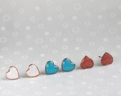 All moods earrings set - white, turquoise, brown