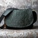 Leather Camera Bag - Cow Hair Acid Etched Leather Medium DSLR - Pre-Order