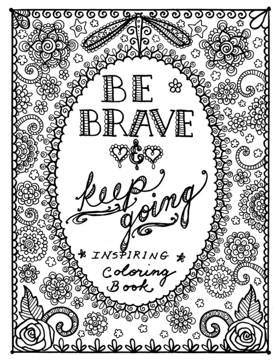 Motivational Quotes Coloring Pages. QuotesGram