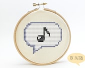Musical Moments - Cute Cross Stitch Pattern - Nerdy Cross Stitching
