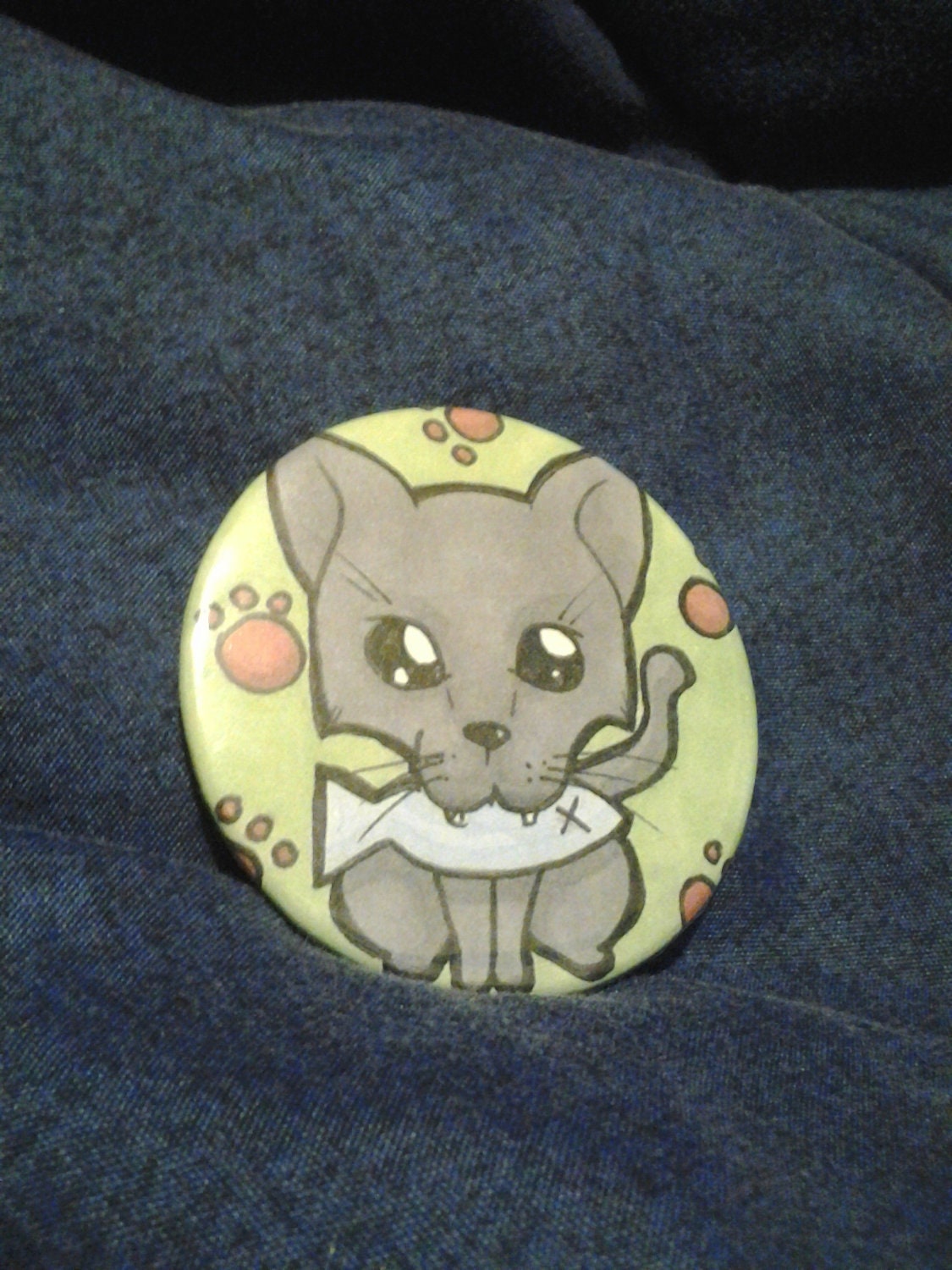Kitty Button
