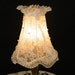 LAMP SHADE - vintage lampshade, in antique white lace. Housewares chic, romantic , handmade