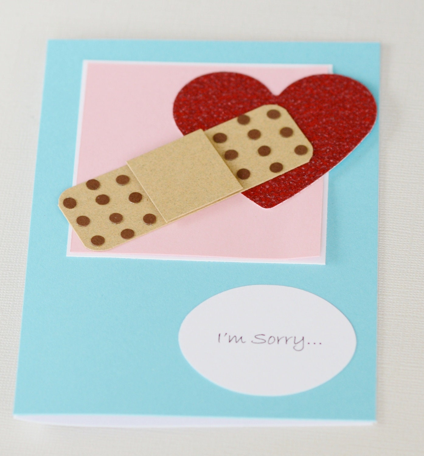 I'm Sorry Broken Heart Break Up Card