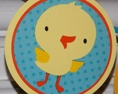 Duck It's A Boy Baby Shower Banner ... READY TO SHIP ... Yellow Blue polka dots baby boy ... adjustable Il_170x135