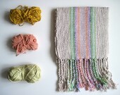 The 'Desert Wildflowers' Scarf Handwoven