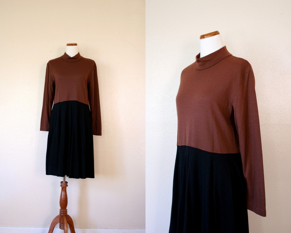 SALE Vintage CYNTHIA ROWLEY Dress / 90s Minimal / Medium